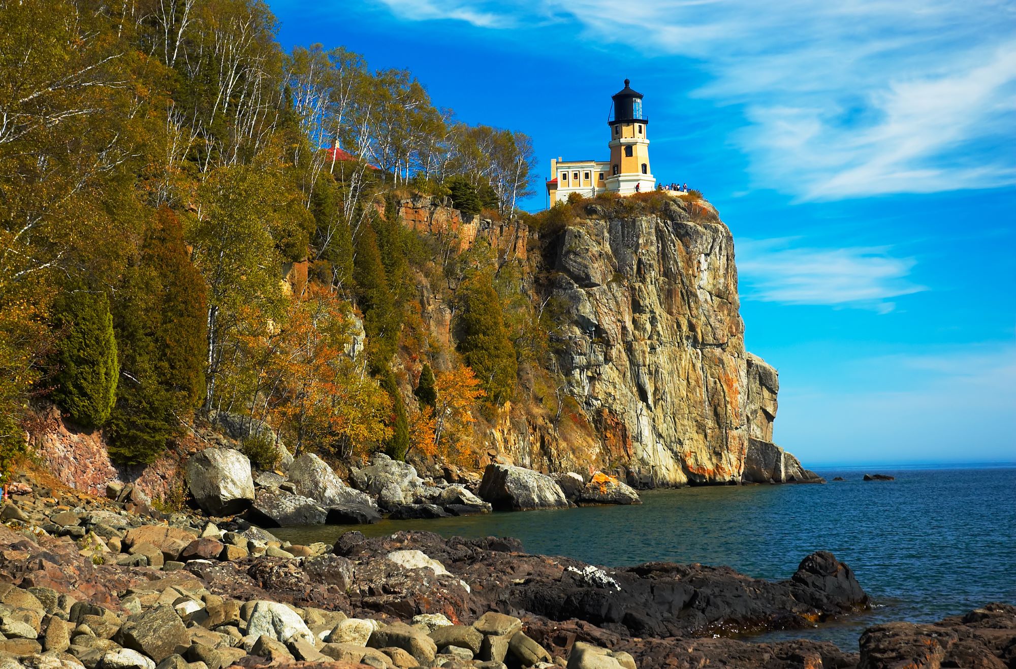 Split Rock Lighthouse on Lake Superior